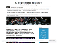 Tablet Screenshot of hierbadelcampo.wordpress.com