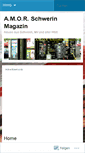 Mobile Screenshot of amor1magazin.wordpress.com