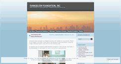 Desktop Screenshot of evangelionfoundation.wordpress.com