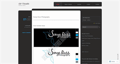 Desktop Screenshot of cbrvisuals.wordpress.com