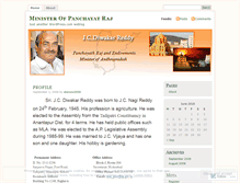 Tablet Screenshot of diwakarreddy.wordpress.com