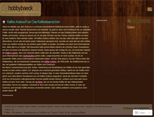 Tablet Screenshot of hobbybaeck.wordpress.com