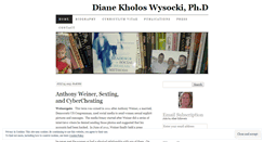 Desktop Screenshot of dianekholoswysocki.wordpress.com