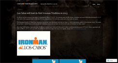 Desktop Screenshot of cabosanctuaryrealestate.wordpress.com