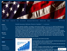 Tablet Screenshot of americanhealthreform.wordpress.com
