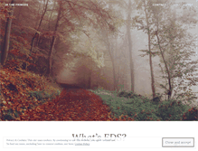 Tablet Screenshot of inthefringes.wordpress.com