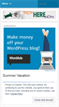 Mobile Screenshot of fromherenow.wordpress.com
