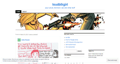 Desktop Screenshot of loudblkgirl.wordpress.com