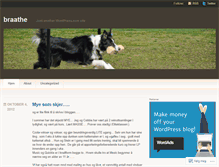 Tablet Screenshot of braathe.wordpress.com
