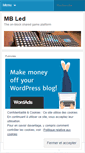 Mobile Screenshot of mbled.wordpress.com