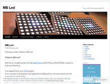 Tablet Screenshot of mbled.wordpress.com