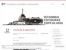 Tablet Screenshot of istanbulft.wordpress.com