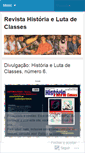 Mobile Screenshot of historiaelutadeclasses.wordpress.com