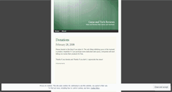 Desktop Screenshot of gameandtechreviews.wordpress.com