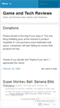 Mobile Screenshot of gameandtechreviews.wordpress.com