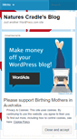 Mobile Screenshot of naturescradle.wordpress.com