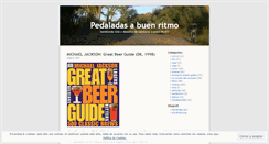 Desktop Screenshot of pedaladasabuenritmo.wordpress.com