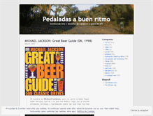 Tablet Screenshot of pedaladasabuenritmo.wordpress.com