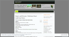 Desktop Screenshot of dsnrp.wordpress.com