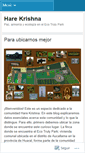 Mobile Screenshot of comunidadharekrishna.wordpress.com