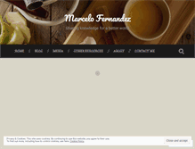 Tablet Screenshot of marcefer.wordpress.com