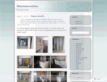 Tablet Screenshot of bluerenovation.wordpress.com