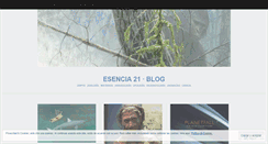 Desktop Screenshot of esencia21.wordpress.com