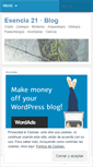 Mobile Screenshot of esencia21.wordpress.com