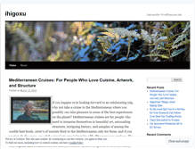 Tablet Screenshot of ihigoxu.wordpress.com
