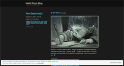 Desktop Screenshot of nikhilroynikz.wordpress.com