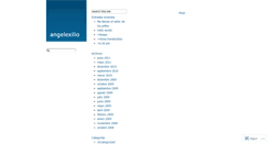 Desktop Screenshot of angelexilio.wordpress.com