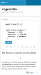 Mobile Screenshot of angelexilio.wordpress.com
