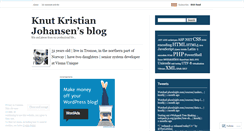Desktop Screenshot of knutkj.wordpress.com