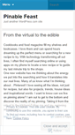 Mobile Screenshot of pinablefeast.wordpress.com