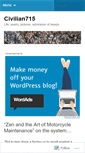 Mobile Screenshot of civilian715.wordpress.com