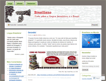 Tablet Screenshot of brasiliano.wordpress.com