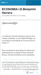 Mobile Screenshot of economiaiebh.wordpress.com