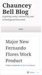 Mobile Screenshot of chaunceybell.wordpress.com