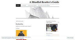 Desktop Screenshot of mindfulreader.wordpress.com