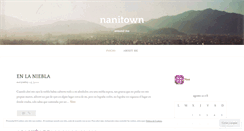 Desktop Screenshot of nanitown.wordpress.com