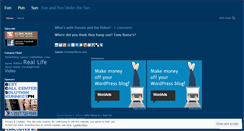 Desktop Screenshot of funpunsun.wordpress.com