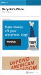 Mobile Screenshot of derycke.wordpress.com