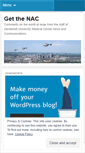 Mobile Screenshot of getthenac.wordpress.com