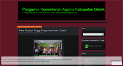 Desktop Screenshot of pengawaskemenaggresik.wordpress.com