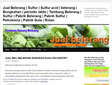 Tablet Screenshot of jualbelerang.wordpress.com