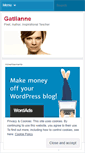 Mobile Screenshot of gatlianne.wordpress.com