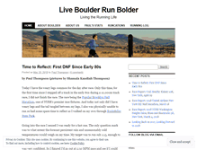 Tablet Screenshot of liveboulderrunbolder.wordpress.com