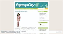 Desktop Screenshot of pajamacity.wordpress.com