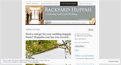 Desktop Screenshot of huppahsblog.wordpress.com