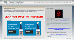 Desktop Screenshot of bhunited.wordpress.com
